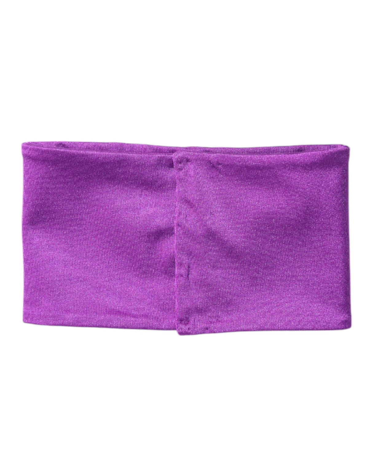 Dolce & Gabbana Purple Nylon Stretch Women Neck Warmer Scarf