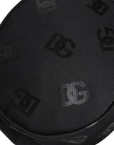 Dolce & Gabbana Black DG Monogram Polyester Jacquard Bucket Hat