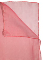 Dolce & Gabbana Pink Silk Rectangle Women Wrap Shawl Scarf