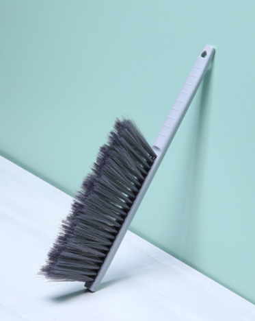 Soft Utility Cleaning Brush with Multicolor Handle