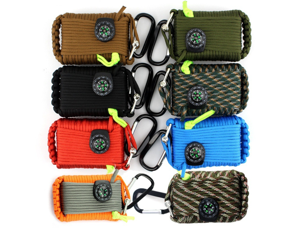 Camping Survival Rope Tool Kit