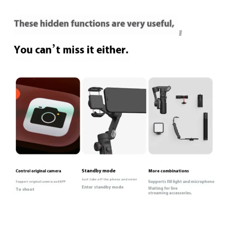3-Axis Smartphone Gimbal Stabilizer