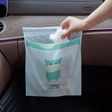 15pcs Car Cleaning & Storage Stick-On Trash Bags