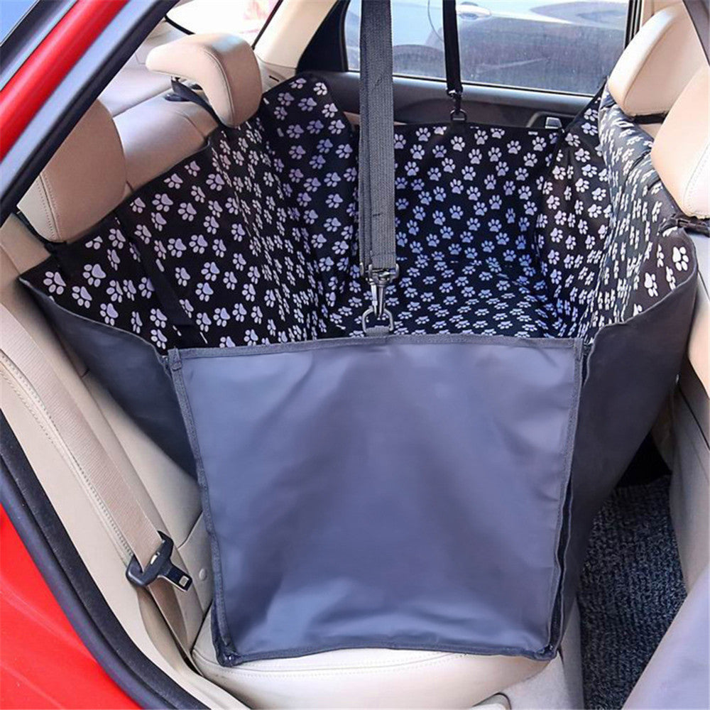 Waterproof Pet Car Seat Cover for Double Seats