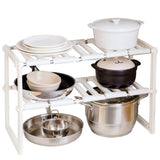 Expandable Kitchen Sink Organizer with Dual Layers