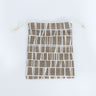 Cotton Linen Drawstring Storage Bag for Students