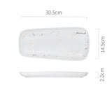 Nordic Style Fish Plate - Creative Ceramic Dish