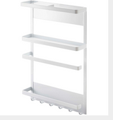 Magnetic 3-Tier Kitchen Organizer for Refrigerator