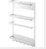 Magnetic 3-Tier Kitchen Organizer for Refrigerator