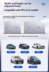 Car Windshield Sunshade Curtain (Pair)