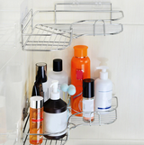 Shower Caddy Shelf Bathroom Corner Bath Storage Holder Organizer Triangular Rack