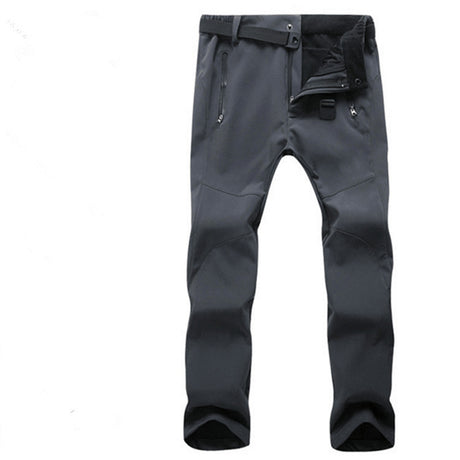 Men's Windproof Waterproof Softshell Hiking Pants