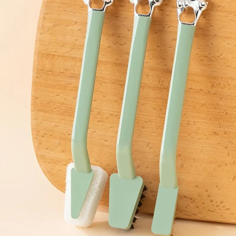 3pcs Multifunctional Kitchen Cleaning Brush Set