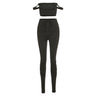 Summer Women's Casual Outfit with Off-Shoulder Design