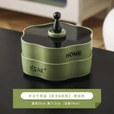 Elegant Multi-Layer Rotating Snack Organizer Tray
