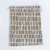Cotton Linen Drawstring Storage Bag for Students