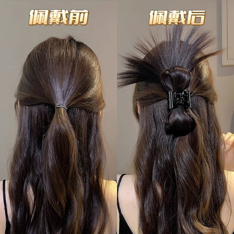 2023 Korean Style Lazy Shark Hair Claw Clip