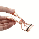 Golden Wide Angle Eyelash Curler for Long-Lasting Curls
