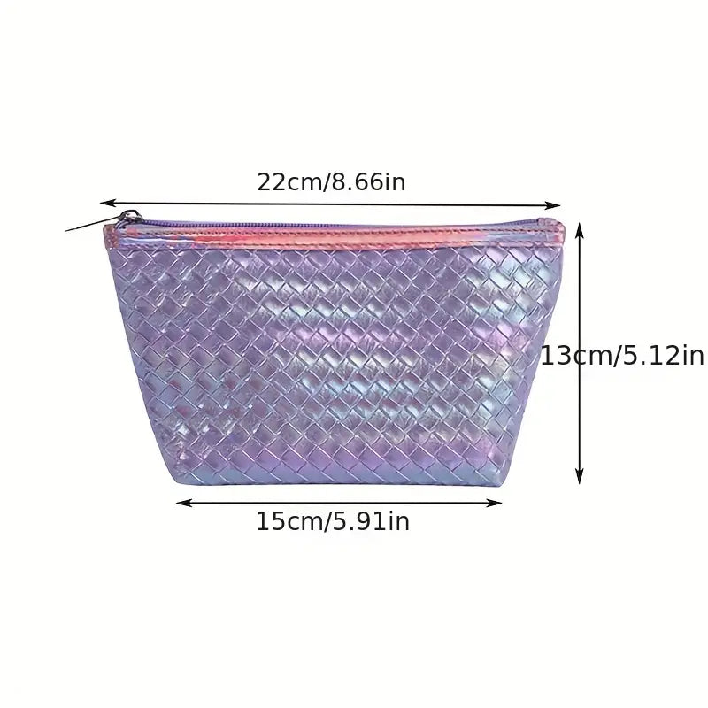 3D Hexagonal Bright Color Makeup Organizer Bag