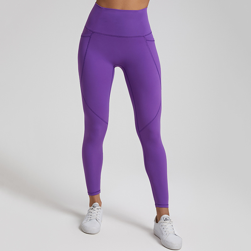 High-Waist Quick-Dry Fitness Leggings