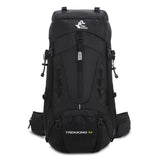 60L Hiking Backpack with Rain Cover for Outdoor Use