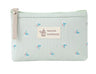 Women's Printed Canvas Travel Makeup Organizer Bag