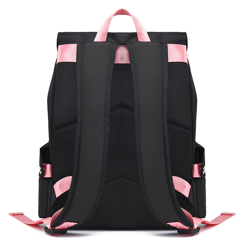 Stylish Korean School Backpack for Students (Large Capacity)