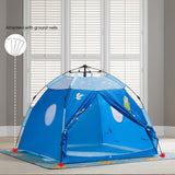 Portable Quick-Set Family Camping Tent for Kids