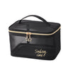 Double Layer Clear Mesh Makeup Purse and Organizer Bag