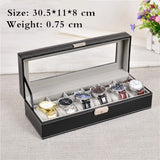 Elegant Wooden Watch and Jewelry Organizer Box