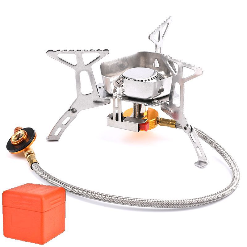 Portable Blue-Flame Camping Stove