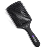 Ergo Ionic Paddle Hair Brush – Large Polishing Brush for Long-Lasting Shine Detangling Brush for Wet & Dry Hair Care Hair Styling Tool for Blow Drying (ER1000)