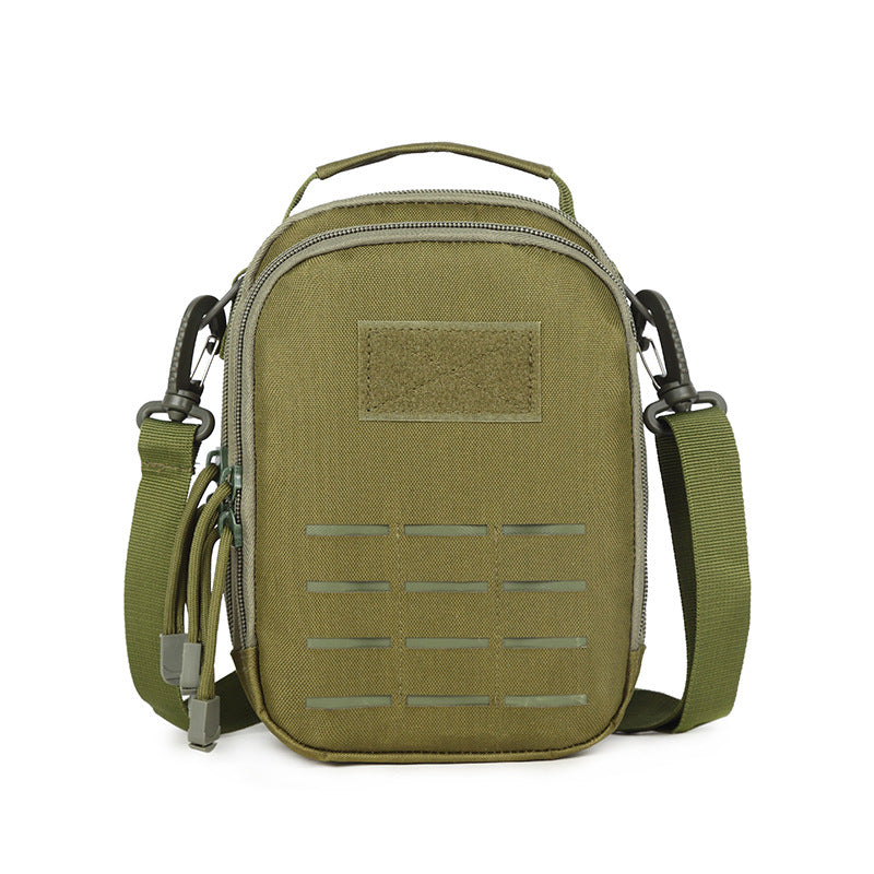 Pure Color Outdoor Small Bag with Punching Design