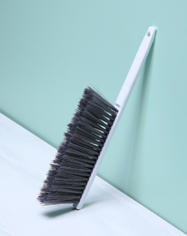 Soft Utility Cleaning Brush with Multicolor Handle