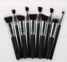 Makeup Brush Set - 10 Piece Foundation Brushes