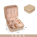 Compact Jewelry Organizer Box for Travel and Storage