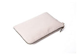 YONBEN Zipper Pouch Storage Bag Simple and Stylish Womens Cosmetic and Travel Bag Cotton Canvas