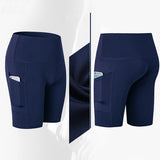 High-Waisted Yoga Fitness Shorts