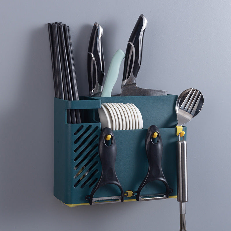 Multifunctional Kitchen Utensil Organizer with Chopstick Holder