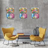 5D Diamond Painting of Vase Flowers for Living Room Decor