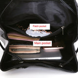3-Piece Women's Backpack Set with Tassel Design