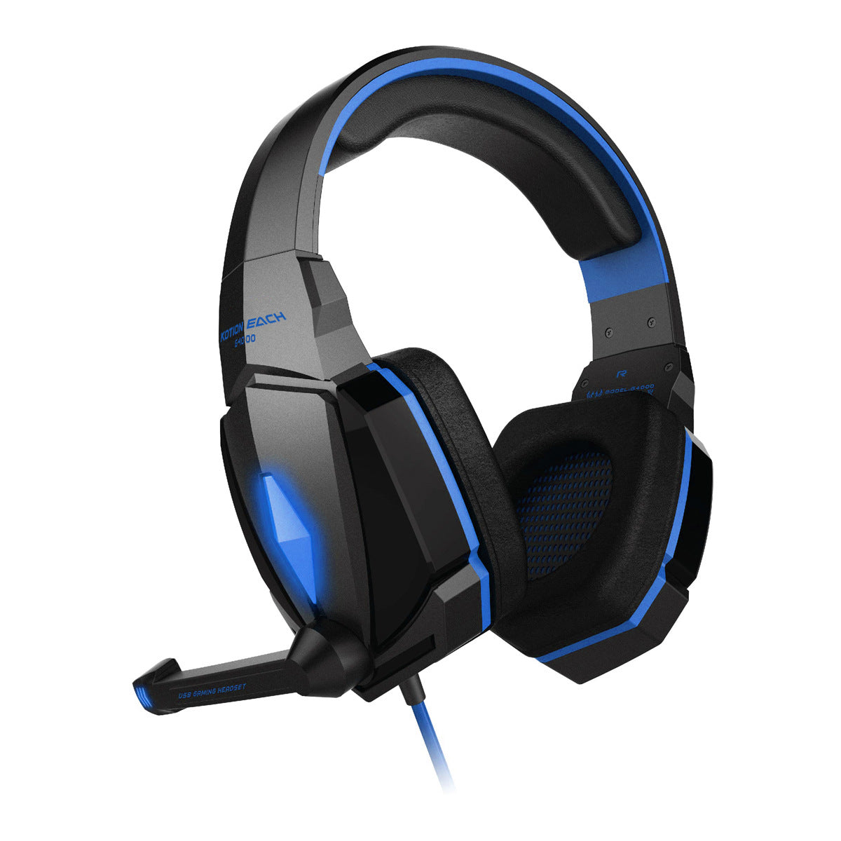 Gaming Headset, Over-Ear Design, E-Sports Headphones