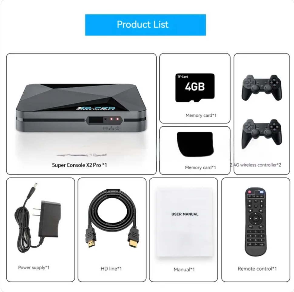 3-in-1 Home Video Game Set-Top Box