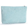 Etercycle Corduroy Makeup Bag Cosmetic Pouch Make Up Travel Purse Organizer Cosmetic Bags Organizer Storage Bag Small Makeup Bag for Women(Blue)