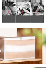 Transparent Foldable Plastic Storage Box for Toys & Jewelry