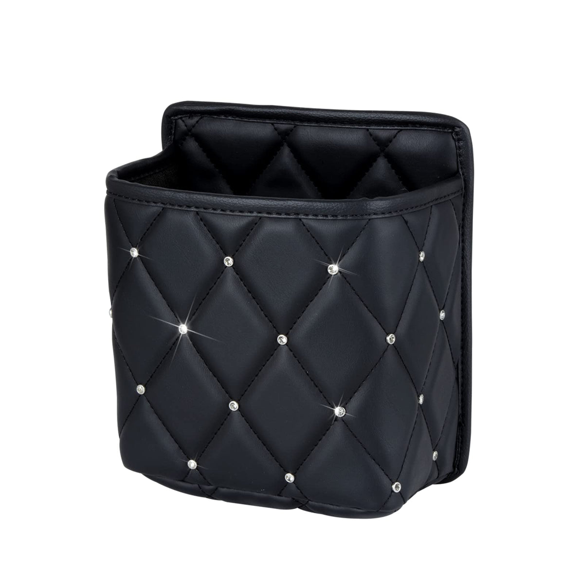 eing Car Seat Organizer - Premium Seat Back/Front Seat Travel CaddyBling Crystal Car Front Seat Organizer (1 - PackBlack)