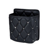 eing Car Seat Organizer - Premium Seat Back/Front Seat Travel CaddyBling Crystal Car Front Seat Organizer (1 - PackBlack)