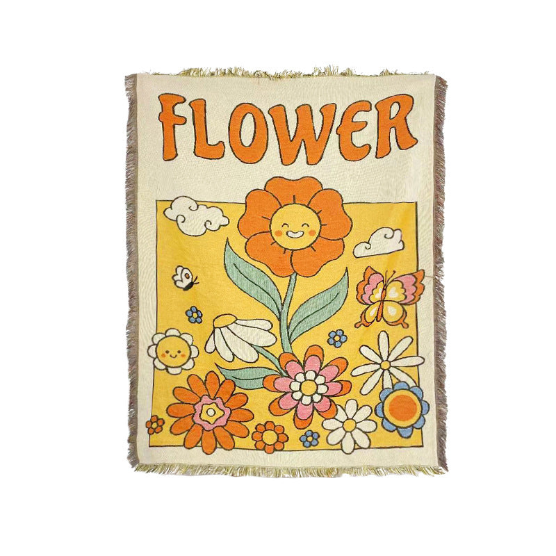 Bohemian Outdoor Camping Blanket and Picnic Mat