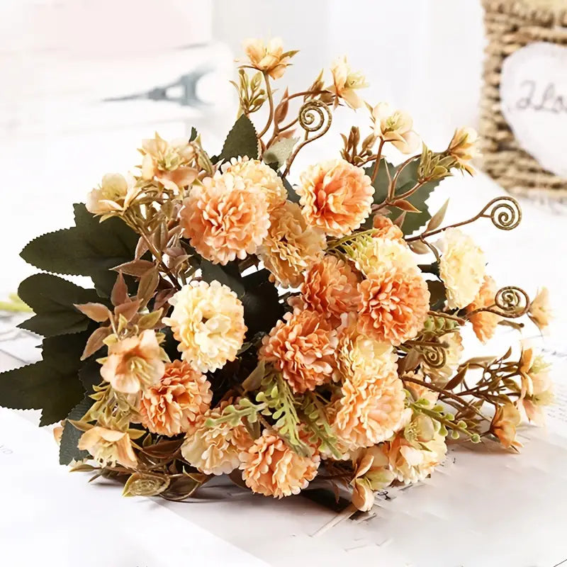 Artificial Silk Flowers Bouquet for Home Decor and Gifts