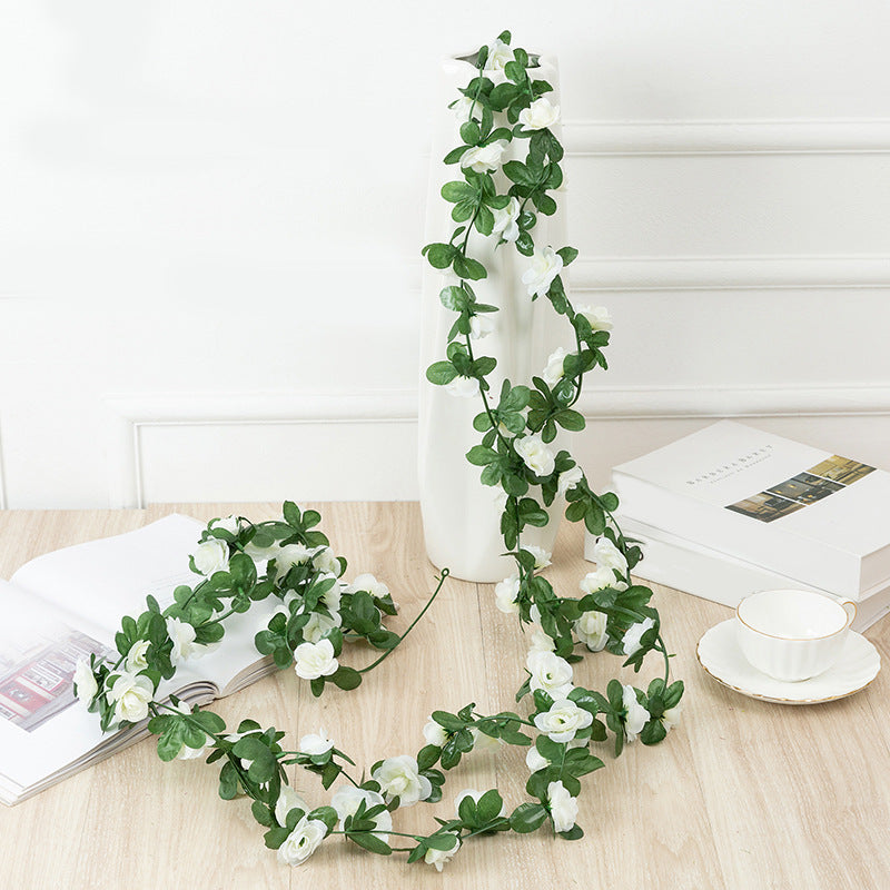 Artificial Pink Rose and Peony Chain for Home Decor